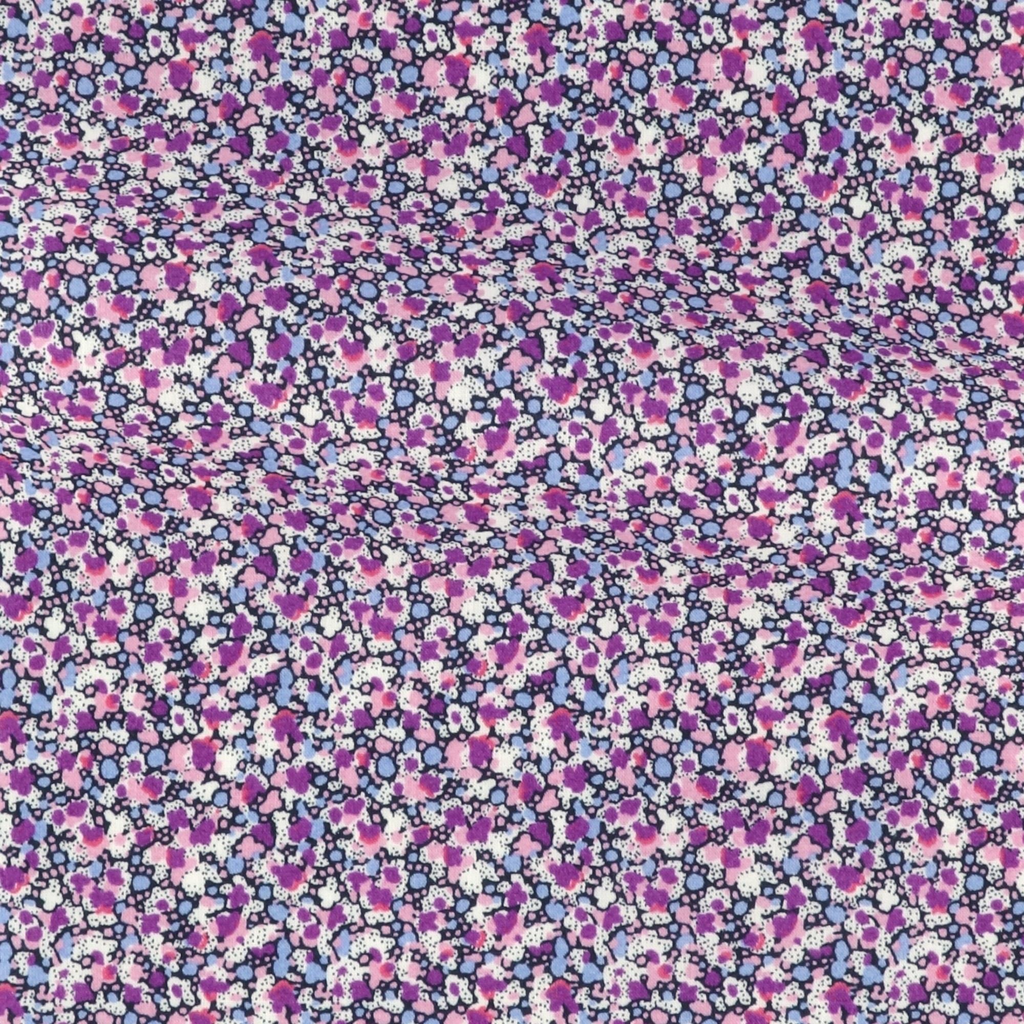 Poplin Pattern Mauve Pink