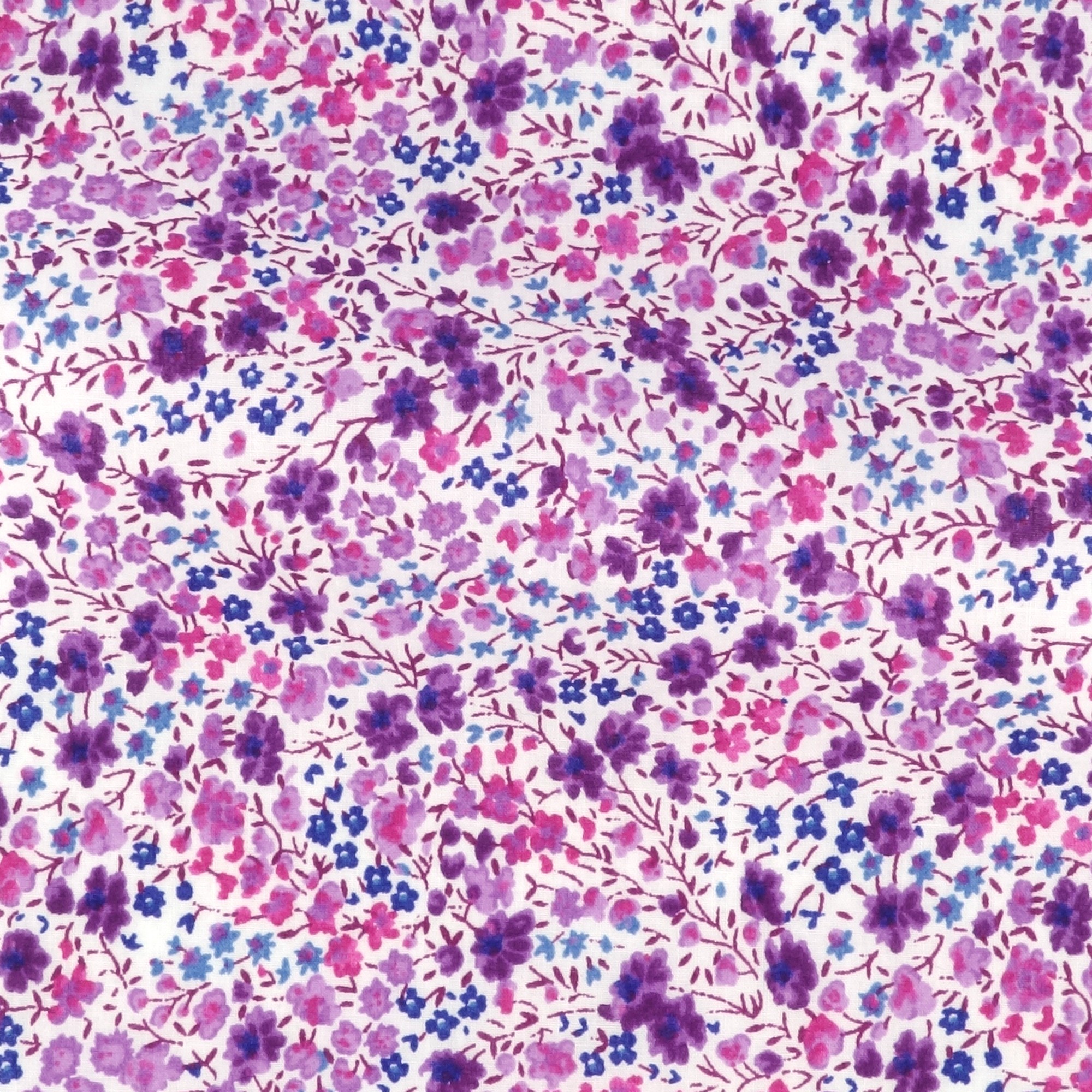 Poplin Pattern Mauve Pink