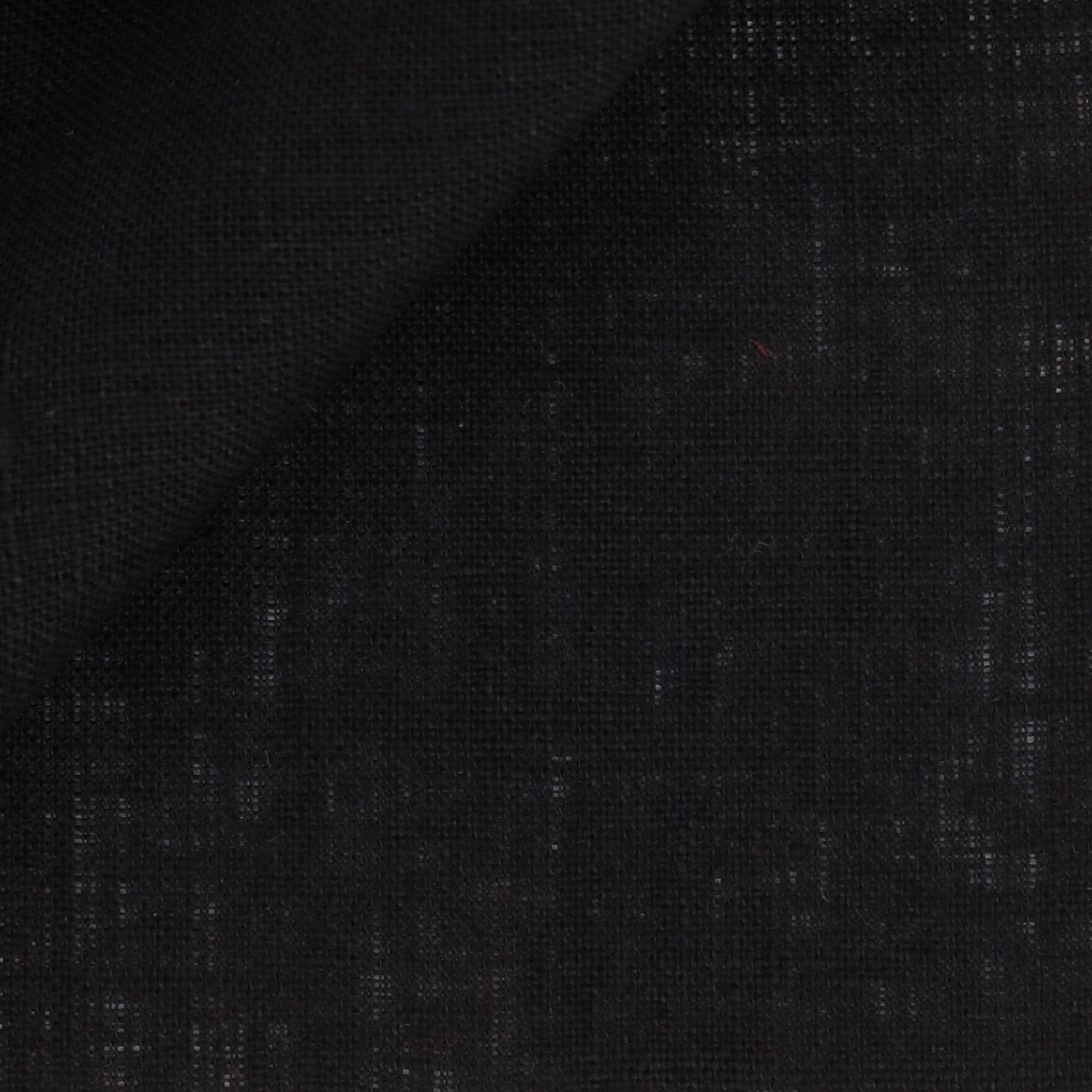 Linen Plain Black