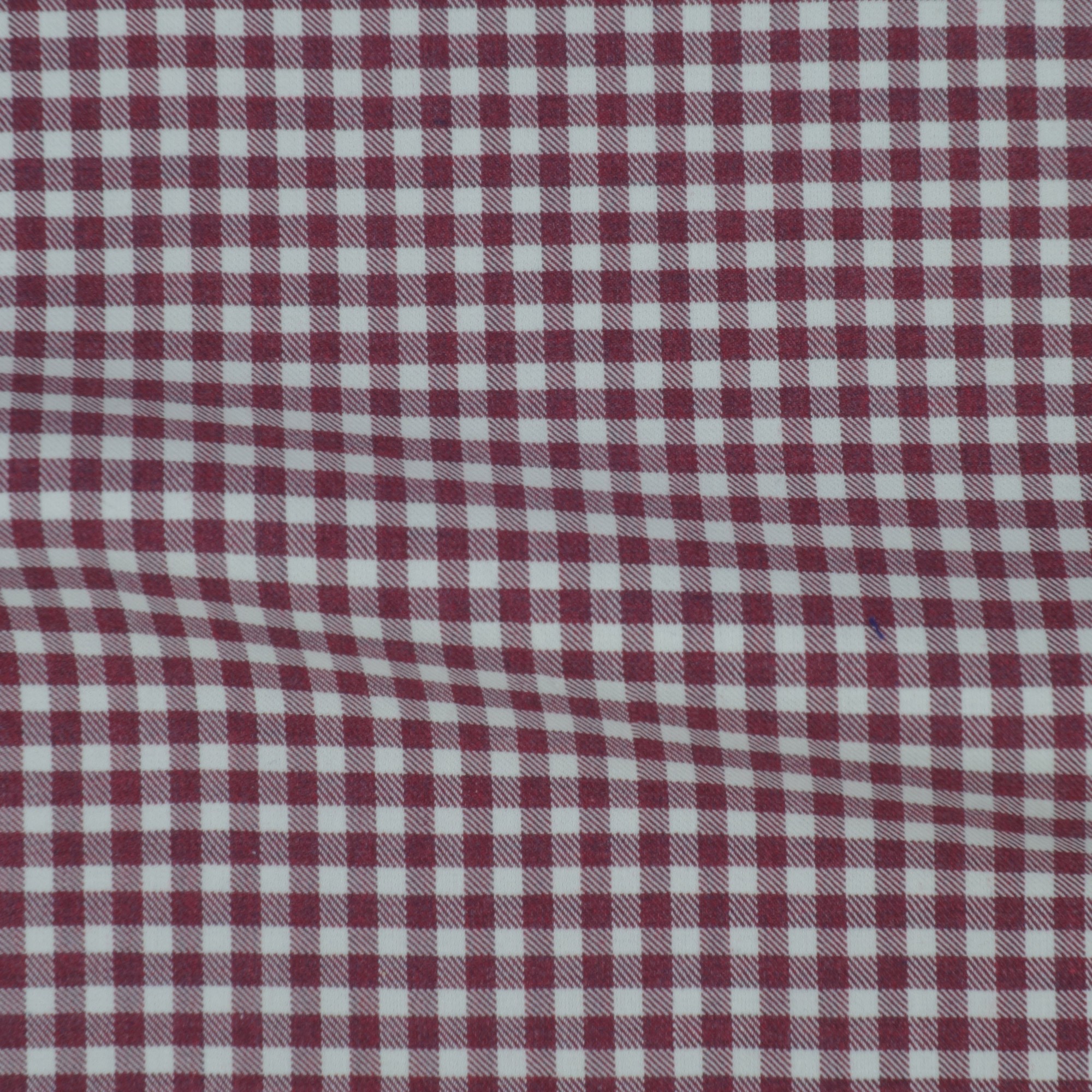 Twill Check Pattern Red