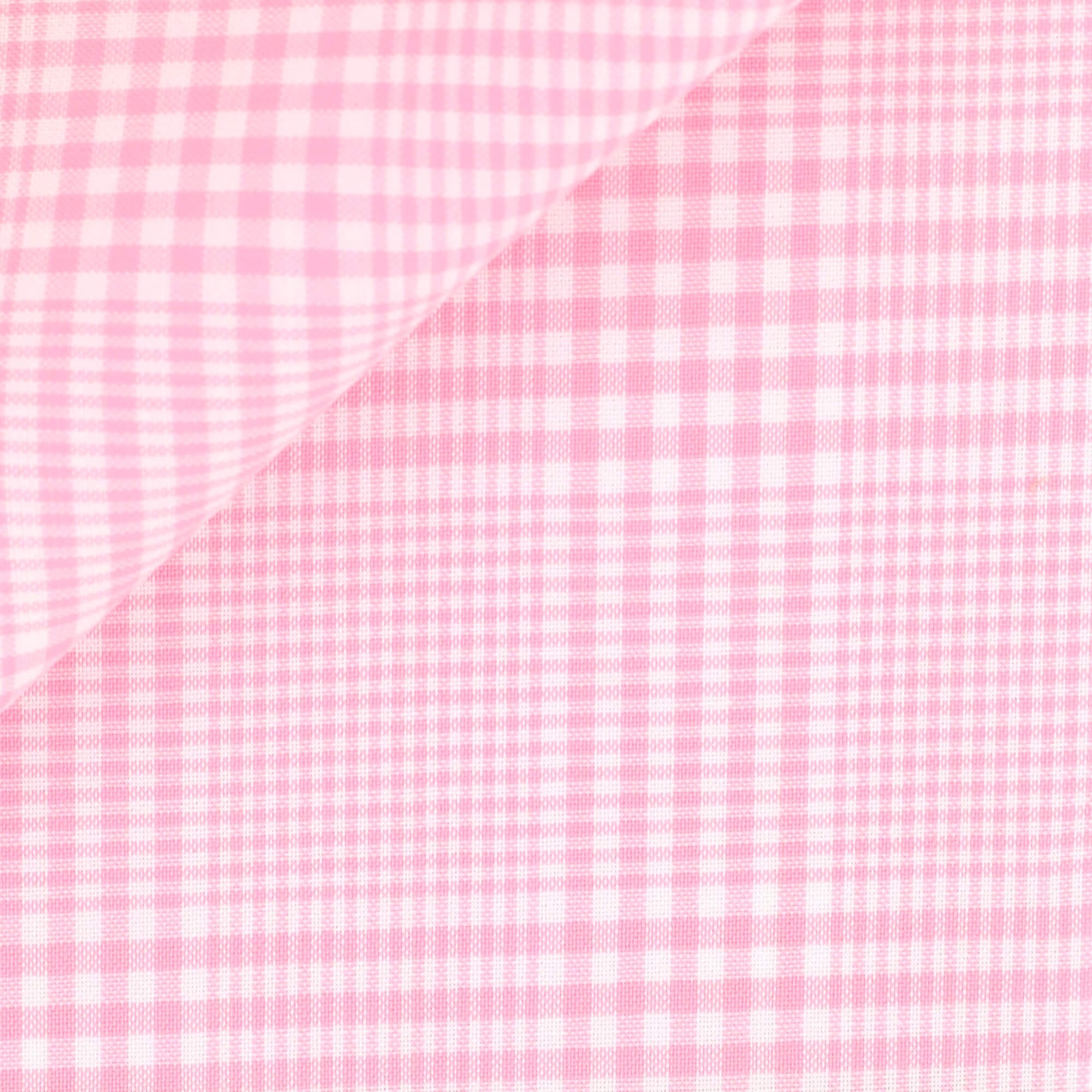 Poplin Check Pattern Pink