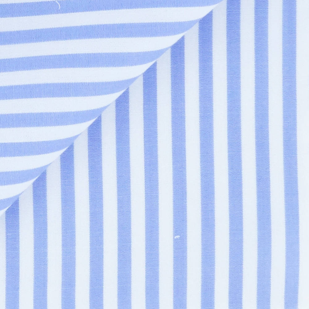 Poplin Stripes Blue