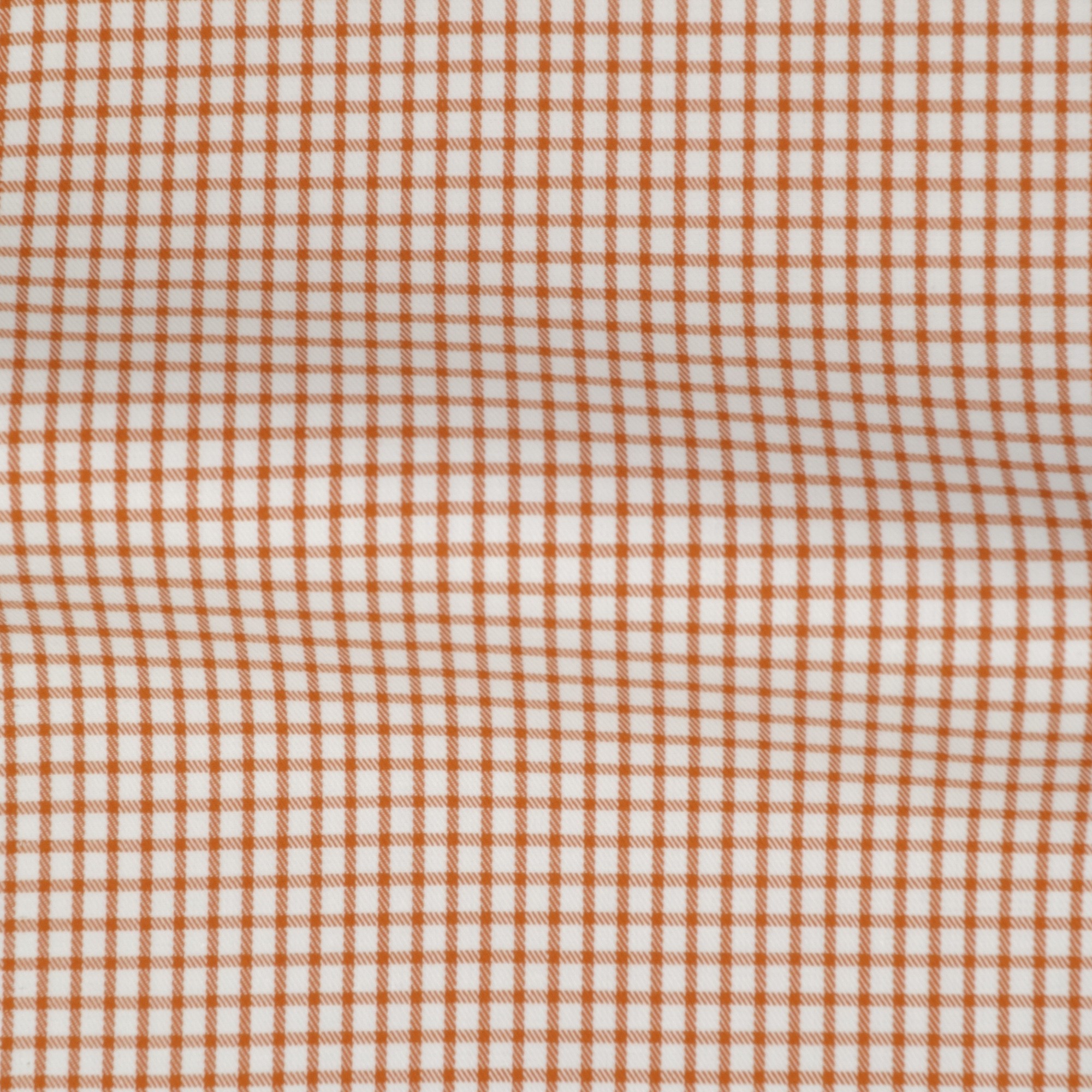 Twill Check Pattern Orange