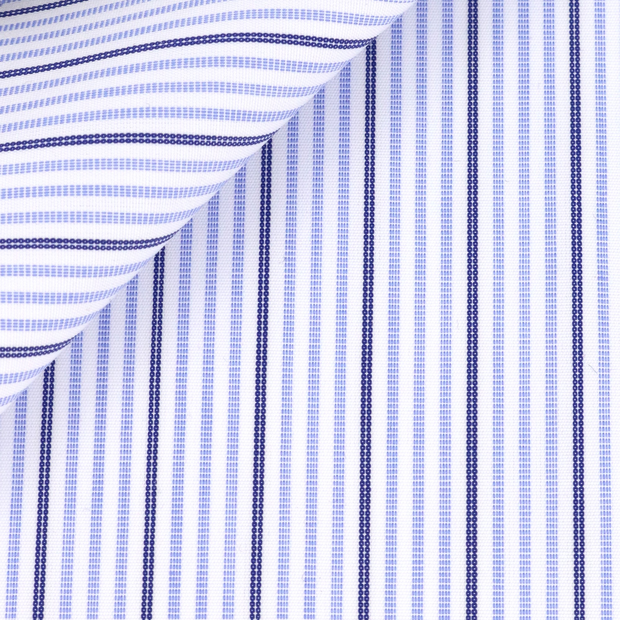 Poplin Stripes Blue
