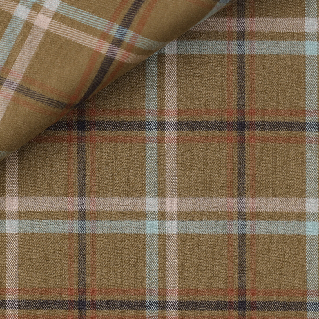 Twill Check Pattern Green