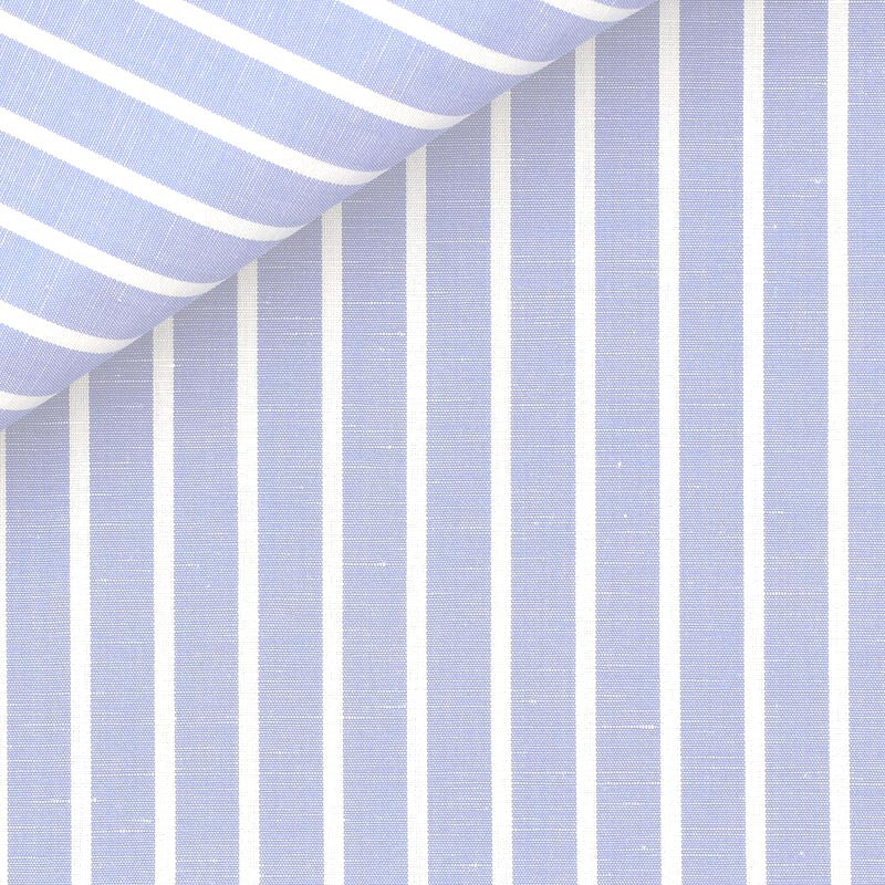 Linen Stripes Blue