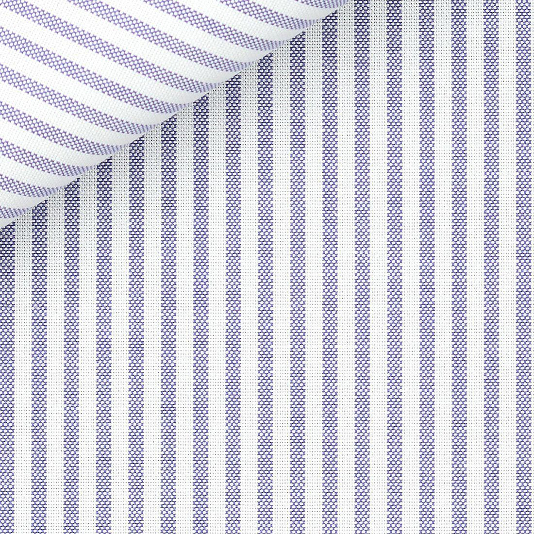 Blue Stripes Oxford
