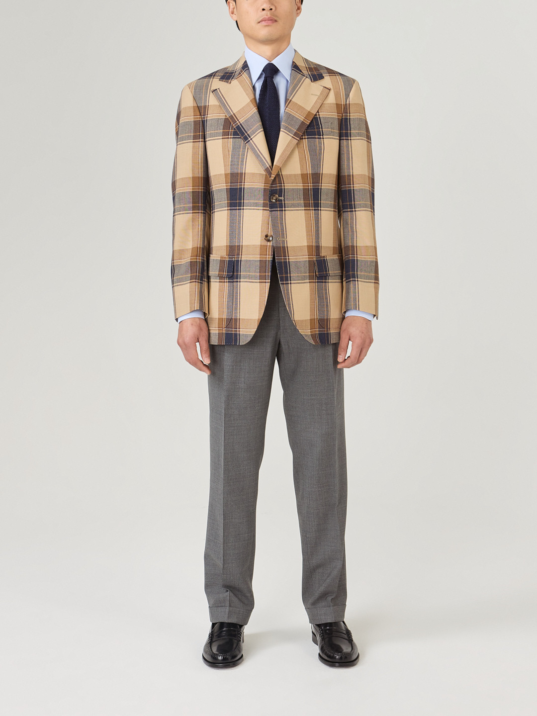 Madras Camel Jacket