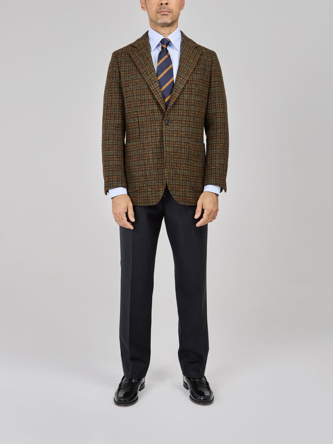 Olive Gun Club Tweed Jacket