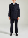 Herringbone Navy Suit