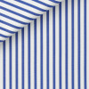 Blue Stripes Poplin