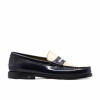 Ivy Marine and Cream Moccasins