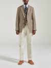 Brown Houndstooth Jacket