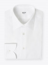 Shirt Poplin Plain White