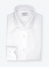 Twill Shirt Plain White (easy care)