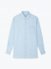 Shirt Twill Plain Blue
