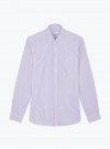 Shirt Poplin Stripes Purple