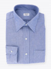 Plain Blue Chambray Shirt
