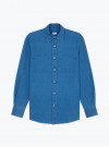 Shirt Denim Plain Blue