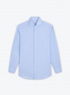Plain Blue End on End Shirt
