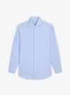 Plain Blue End on End Shirt