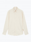 Shirt Plain Ivory Flannel