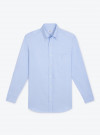 Plain Blue Oxford Shirt