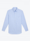 Plain Blue Oxford Shirt