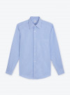 Blue Stripes Poplin Shirt