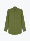 Shirt Twill Plain Green