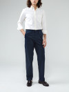 Navy Classic Summer Canvas Chino