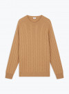 Camel Round Neck Pullover
