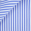 Poplin Stripes Blue White