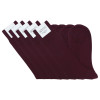 Burgundy Pack Socks (Low)