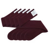 Burgundy Pack Socks