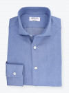 Shirt Denim Plain Bleu