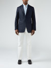 Irish Linen Jacket Navy