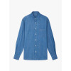 Plain Blue Denim Shirt
