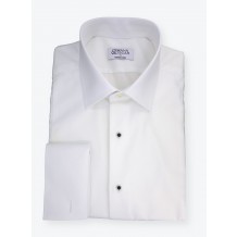 Shirt Poplin Plain White