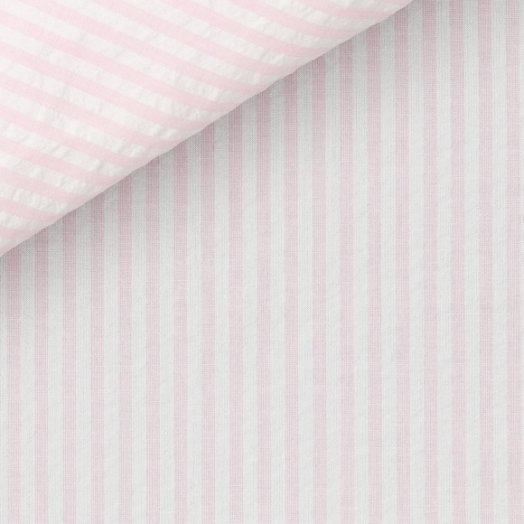 Seersucker Stripes Pink