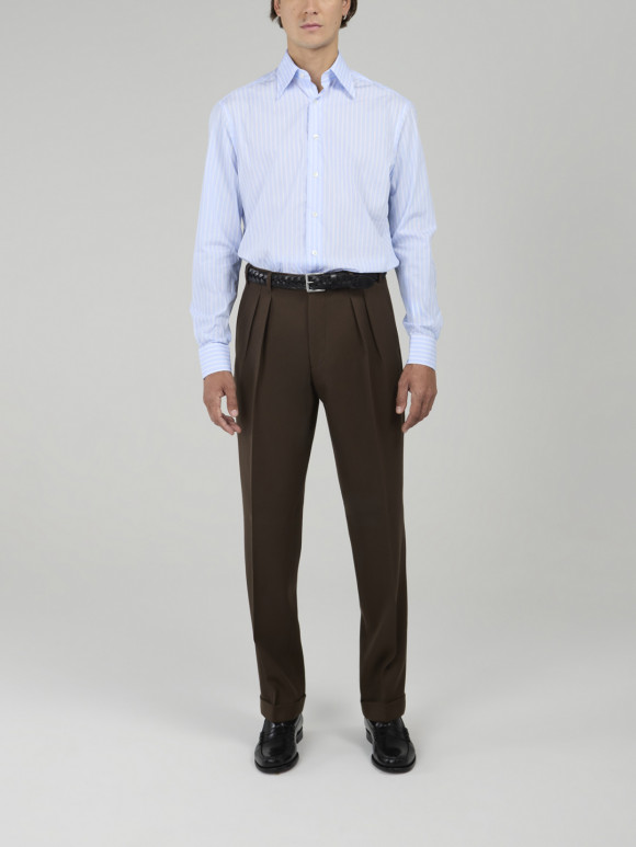 Brown Cavalry Twill Trousers
