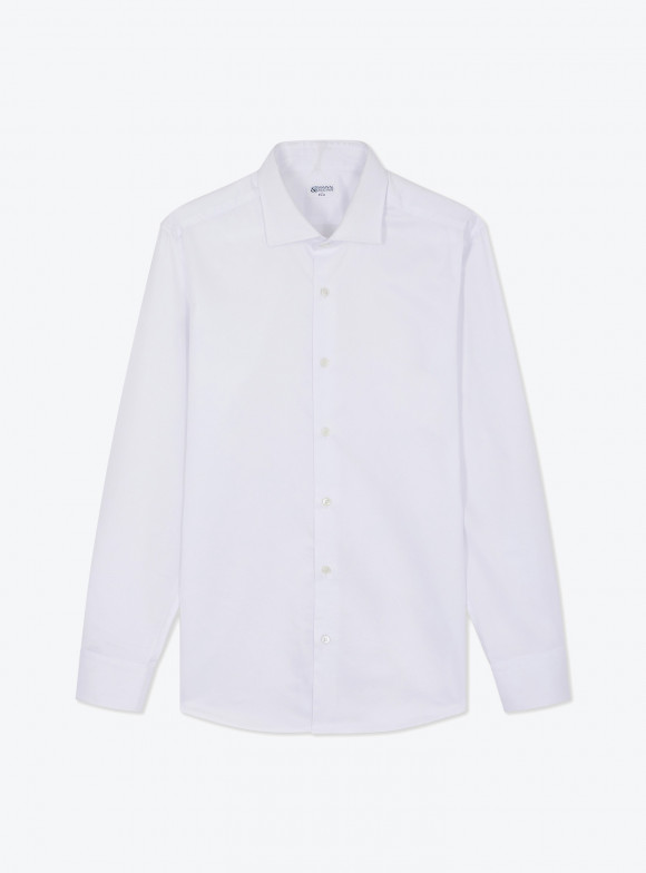 Shirt Twill Plain White
