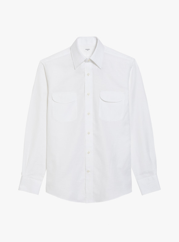 Shirt Linen Plain White