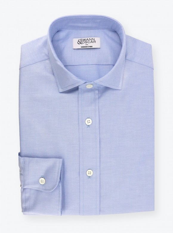 Shirt Oxford Plain Blue