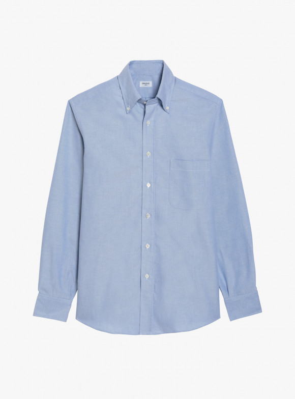 Shirt Oxford Plain Blue
