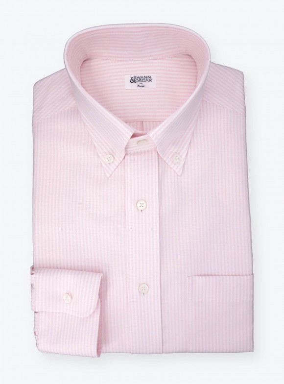 Shirt Oxford Stripes Pink