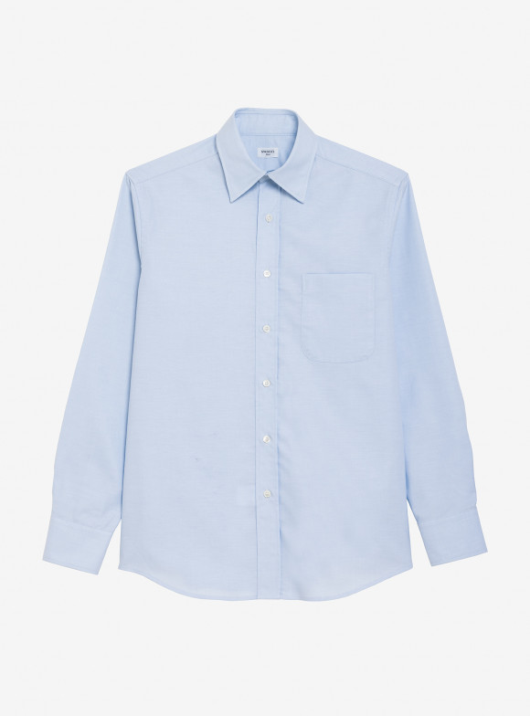 Shirt Oxford Plain Blue