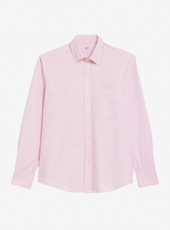 Shirt Oxford Plain Pink