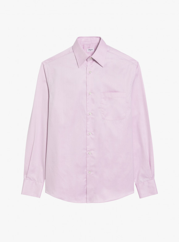 Shirt Twill Plain Purple