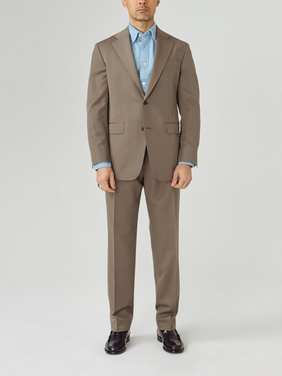 Straight Olive Suit